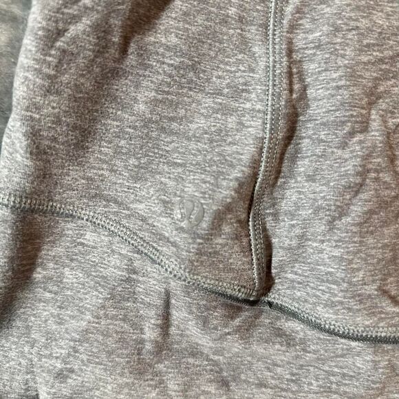 Lululemon Think Fast Pullover Heather Slate Size 6 STAIN - Picture 6 of 7